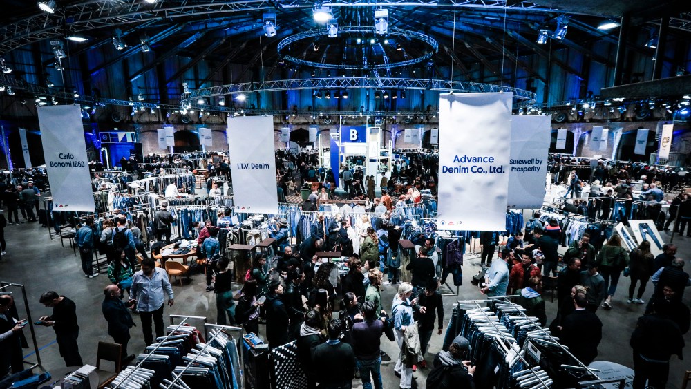 The scene at the Kingpins Amsterdam denim fair.