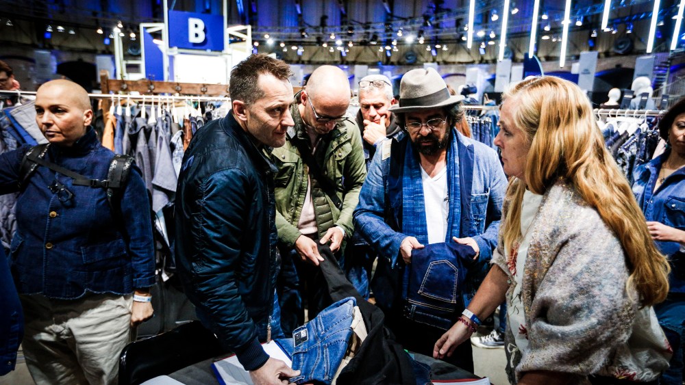 The scene at the Kingpins Amsterdam denim fair.