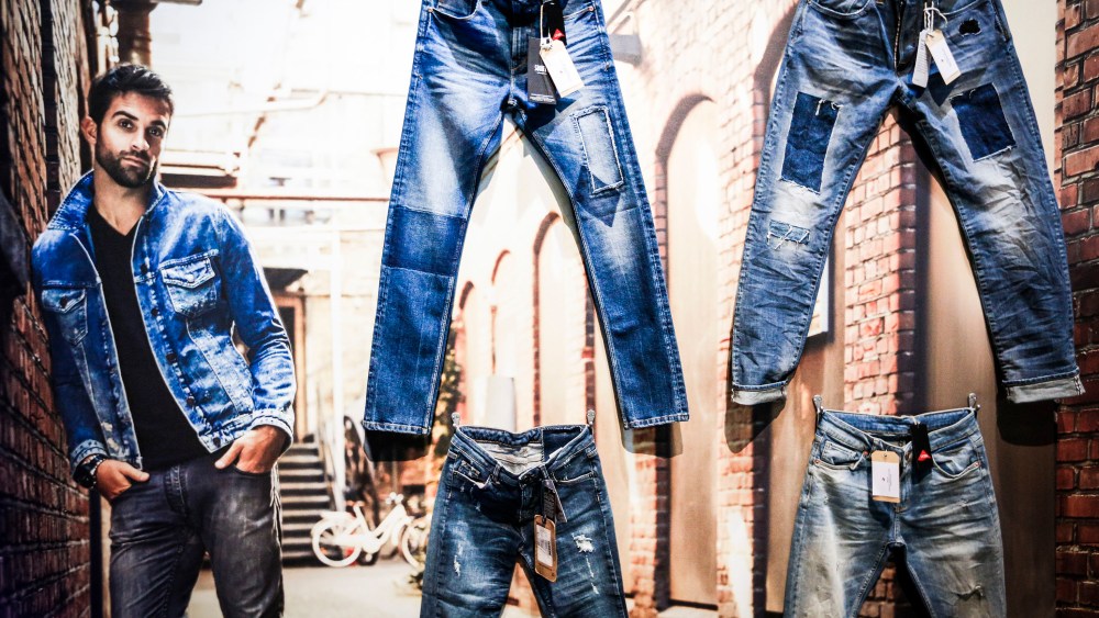 The scene at the Kingpins Amsterdam denim fair.