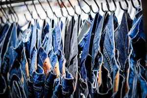 The scene at the Kingpins Amsterdam denim fair.