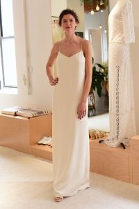 A model on the catwalkLaure de Sagazan appointment, Spring 2018, Bridal Fashion Week, New York, USA - 22 Apr 2017