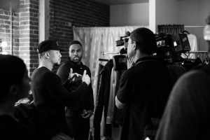 Jason Derulo Antonio Brown LVL XIII campaign shoot