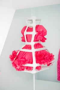 A pink dress from the spring/summer 2014 "Not Making Clothing”collection.