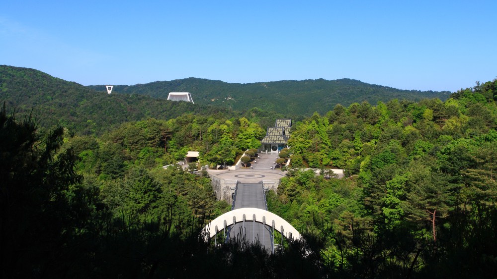 I.M. Pei's Miho museum.