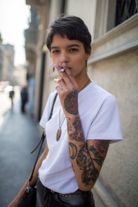 Street style at Milan Design Week 2017
