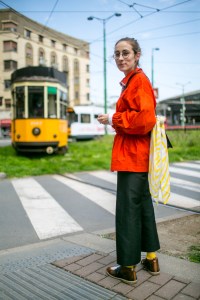 Street style at Milan Design Week 2017