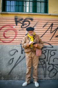 Street style at Milan Design Week 2017