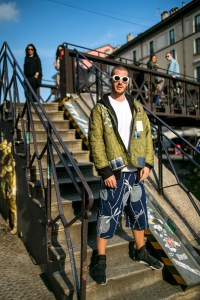 Street style at Milan Design Week 2017
