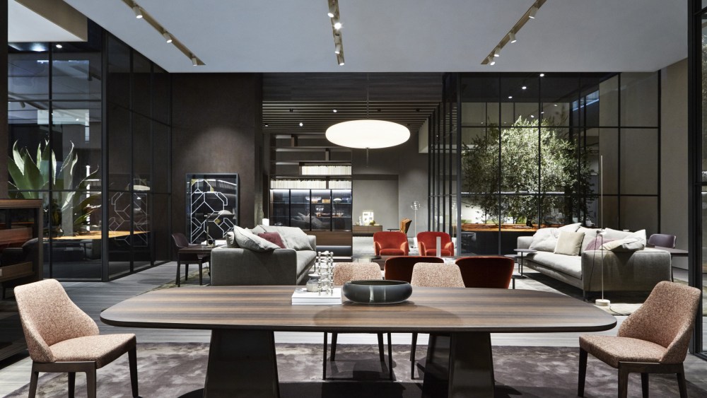 Molteni booth at Salone del Mobile