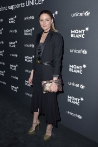 Olivia PalermoMontblanc for UNICEF collection launch, Arrivals, New York, USA - 03 Apr 2017