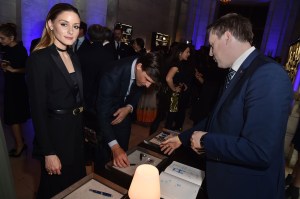 Olivia PalermoMontblanc for UNICEF collection launch, Cocktail Party, New York, USA - 03 Apr 2017