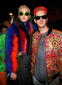 Katy Perry and Jeremy ScottMoschino Candy Crush Desert Party, Coachella Valley Music and Arts Festival, Palm Springs, USA - 15 Apr 2017