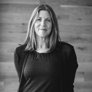 Nancy Green, Athleta president and CEO, in the Fair Trade USA campaign