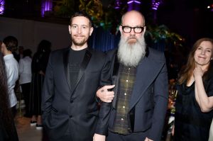 Thomas Dozol, Michael StipeNew Museum Annual Spring Gala, Cipriani Wall St, New York, USA - 04 Apr 2017