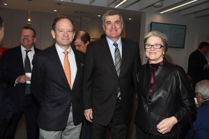 Steve Rattner, Dr. Craig Thompson, Kathy Wylde