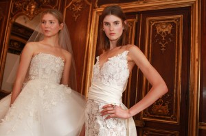 Backstage at Oscar de la Renta Bridal Spring 2018