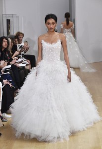 Oscar de la Renta bridal spring 2018