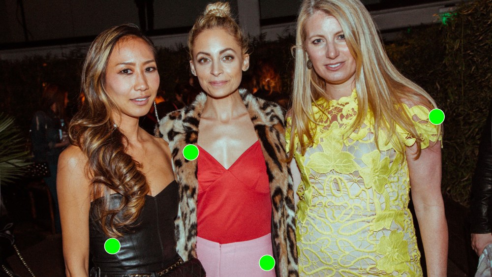 Leah Park, Nicole Richie and Alexis Maybank