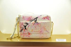 Bossini heiress Queenie Rosita Law chose a feminine floral pattern.