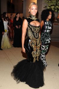 Beyonce attends the Metropolitan Museum of Art's 2011 Costume Institute Gala featuring the opening of the exhibit Alexander McQueen : Savage Beauty. Beyonce wear Emilio Pucci.2011 Met Costume Institute Gala, New York
