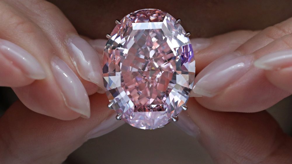 The Pink Star diamond.