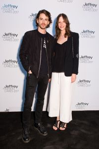Jeremy Young, Sara BlomqvistJeffrey Fashion Cares Cocktail & Runway Show, Intrepid Sea, Air and Space Museum, New York, USA - 03 Apr 2017