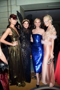 Jessica Hart, Tabitha Simmons, Lauren Santo Domingo, Poppy Delevingne'Save Venice Ball' at The Pierre, New York, USA - 07 Apr 2017