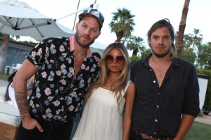 Johnny Wujek, Erica Pelosini Louis Leeman Rosetta Getty x Doug Aitken Desert Dinner at SO.PA, Coachella Valley Music and Arts Festival, Palm Springs, USA - 14 Apr 2017