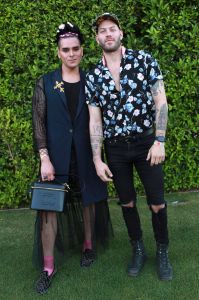 Markus Molinari and Johnny Wujek Rosetta Getty x Doug Aitken Desert Dinner at SO.PA, Coachella Valley Music and Arts Festival, Palm Springs, USA - 14 Apr 2017