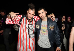 Cole Whittle and Joe Jonas Nylon Midnight Garden Party, Coachella Valley Music and Arts Festival, Palm Springs, USA - 14 Apr 2017