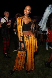 Jourdan Dunn in House of Harlow 1960 Nylon Midnight Garden Party, Coachella Valley Music and Arts Festival, Palm Springs, USA - 14 Apr 2017
