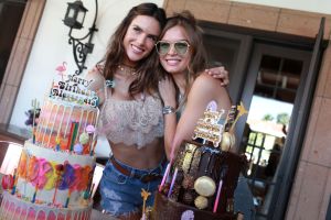 Alessandra Ambrosio and Josephine Skriver Victoria's Secret Angel Oasis - Friday, Coachella Valley Music and Arts Festival, Palm Springs, USA - 14 Apr 2017