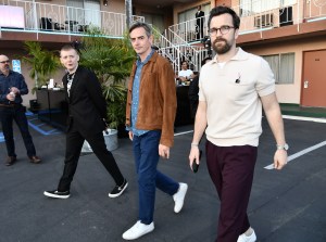 Sam Lobban, Toby Bateman and and Dan RookwoodMr Porter 'Made in California' Launch Party, Los Angeles, USA - 19 Apr 2017