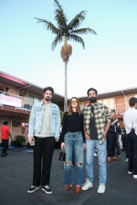 Daniel Corrigan, Chelsea Hansford, Greg ChaseMr Porter 'Made in California' Launch Party, Los Angeles, USA - 19 Apr 2017