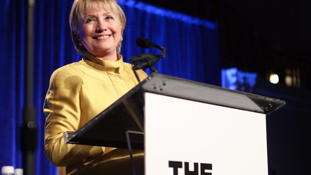 Hillary ClintonLGBT Community Center of New York Annual Fundraising Dinner, Inside, New York, USA - 20 Apr 2017