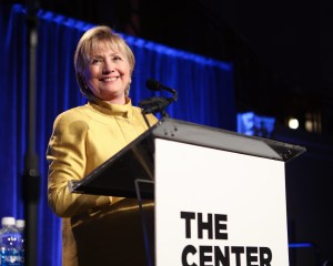 Hillary ClintonLGBT Community Center of New York Annual Fundraising Dinner, Inside, New York, USA - 20 Apr 2017
