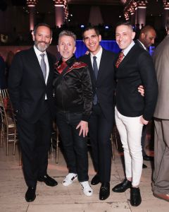 William Derrough, Simon Doonan, Alvaro Derrough-Salas, Jonathan AdlerLGBT Community Center of New York Annual Fundraising Dinner, Inside, New York, USA - 20 Apr 2017