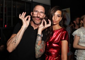 Chris McMillan and Emily Ratajkowski Marie Claire Celebrates 'Fresh Faces' with an Event Sponsored by Maybelline, Inside, Los Angeles, USA - 21 Apr 2017