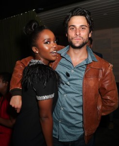 Aja Naomi King and Jack Falahee Marie Claire Celebrates 'Fresh Faces' with an Event Sponsored by Maybelline, Inside, Los Angeles, USA - 21 Apr 2017