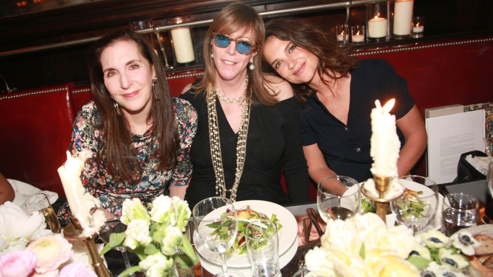Jane Rosenthal, Katie Holmes12th Annual Tribeca Film Festival Artists Dinner hosted by Chanel, Inside, New York, USA - 24 Apr 2017