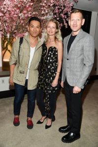 Prabal Gurung, Holli Rogers, Paul AndrewFarfetch, Natalie Massenet & José Neves dinner, The New York Edition, USA - 28 Apr 2017