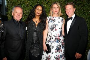 Wolfgang Puck, Gelila Assefa, Colleen Bell and Bradley BellMOCA Gala Honoring Jeff Koons, Inside, Los Angeles, USA - 29 Apr 2017