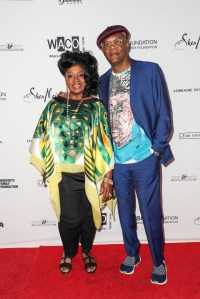 LaTanya Richardson, Samuel L. JacksonWearable Art Gala, California African American Museum, Los Angeles, USA - 29 Apr 2017