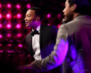 John Legend, MiguelMOCA Gala Honoring Jeff Koons, Los Angeles, USA - 29 Apr 2017
