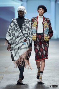 Looks from Maxhosa by Ladumas' MBCT Fall 2017 show.