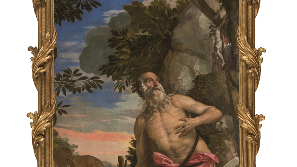 A painting of Saint Jerome by Paolo Veronese