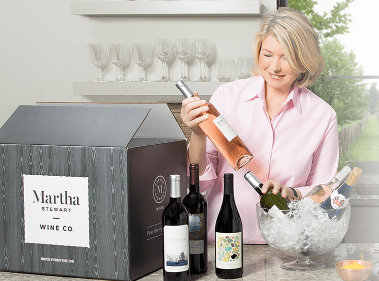 Martha Stewart Debuts Online Wine Shop