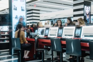 Inside Sephora on 34th street.