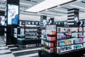 Inside Sephora on 34th street.
