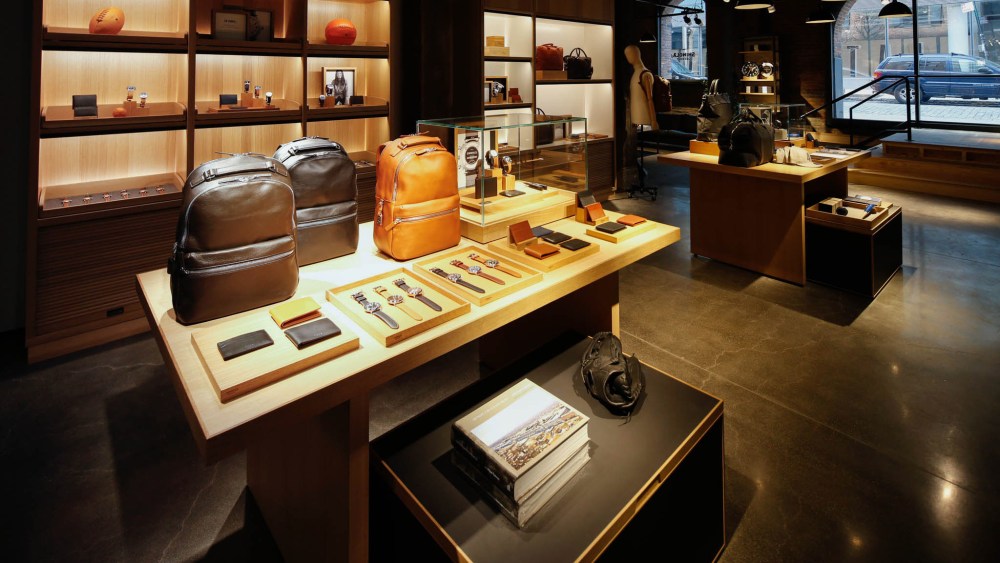The Dumbo store features a simple design.